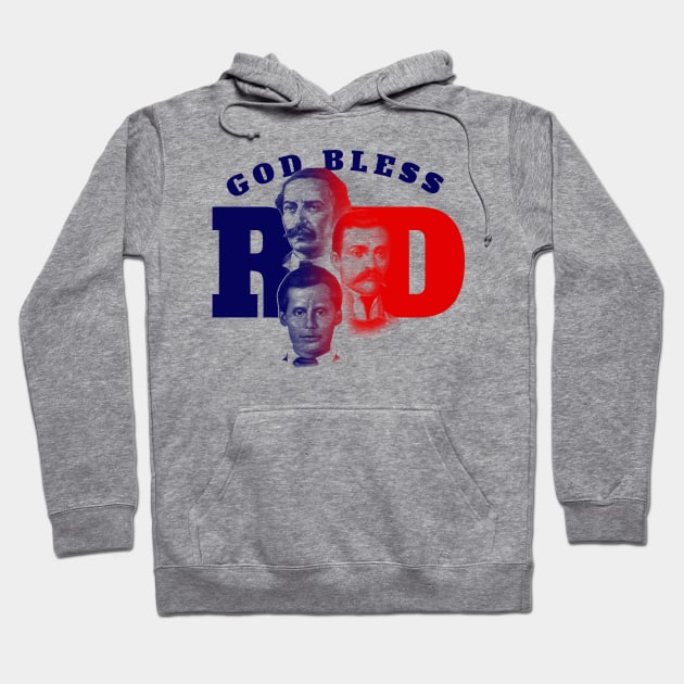 Dominican Republic Hoodie by Jrfdesigns